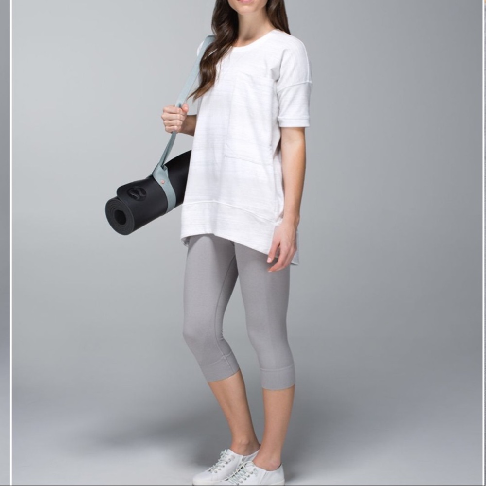 EUC Lululemon Seamlessly Street Cropped Leggings